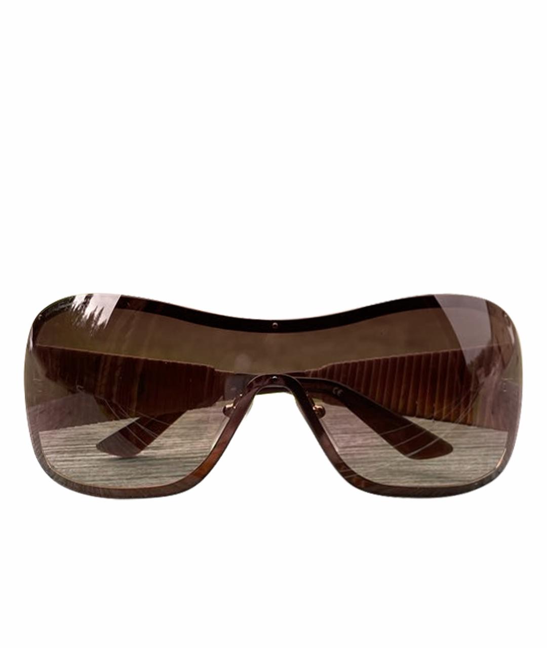 FERRAGAMO Коричневые солнцезащитные очки, фото 1
