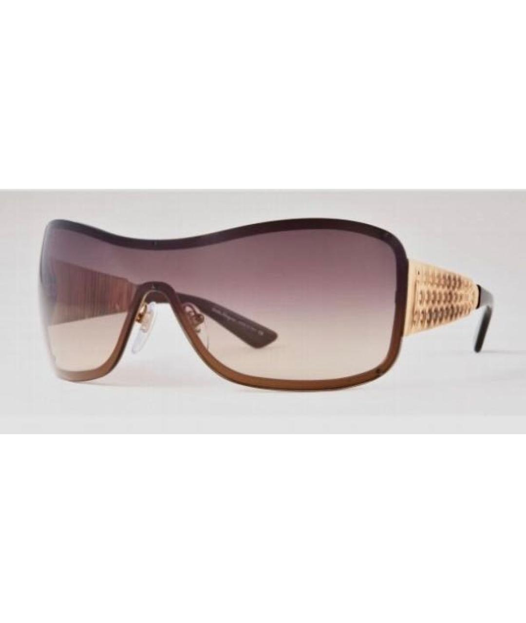 FERRAGAMO Коричневые солнцезащитные очки, фото 8