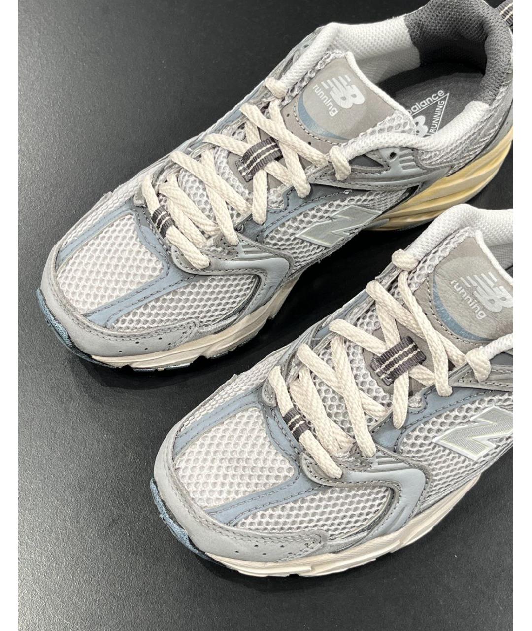 NEW BALANCE Серые кроссовки, фото 4