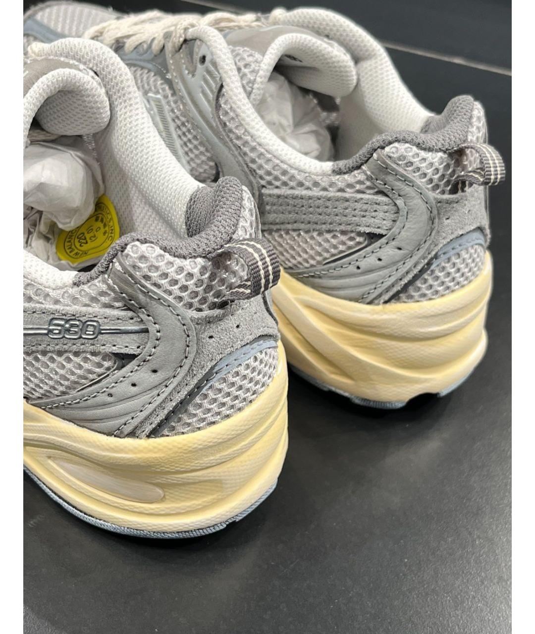 NEW BALANCE Серые кроссовки, фото 6