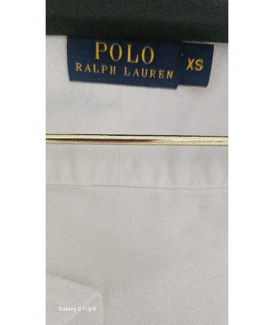 POLO RALPH LAUREN Белая хлопковая рубашка, фото 3