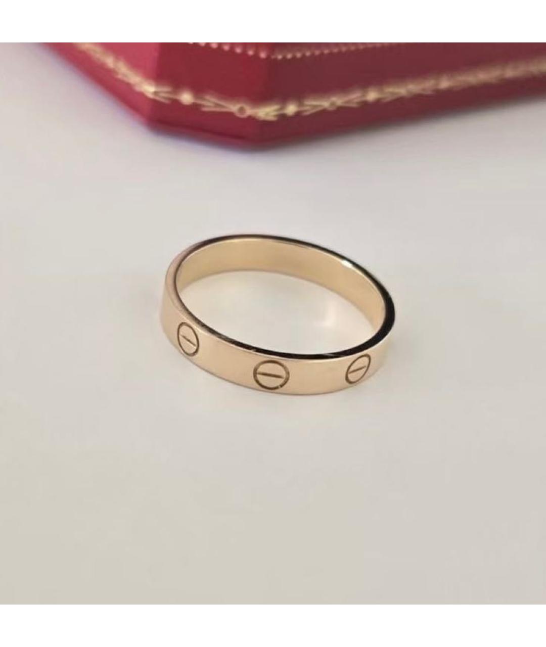 CARTIER Розовое кольцо из розового золота, фото 2