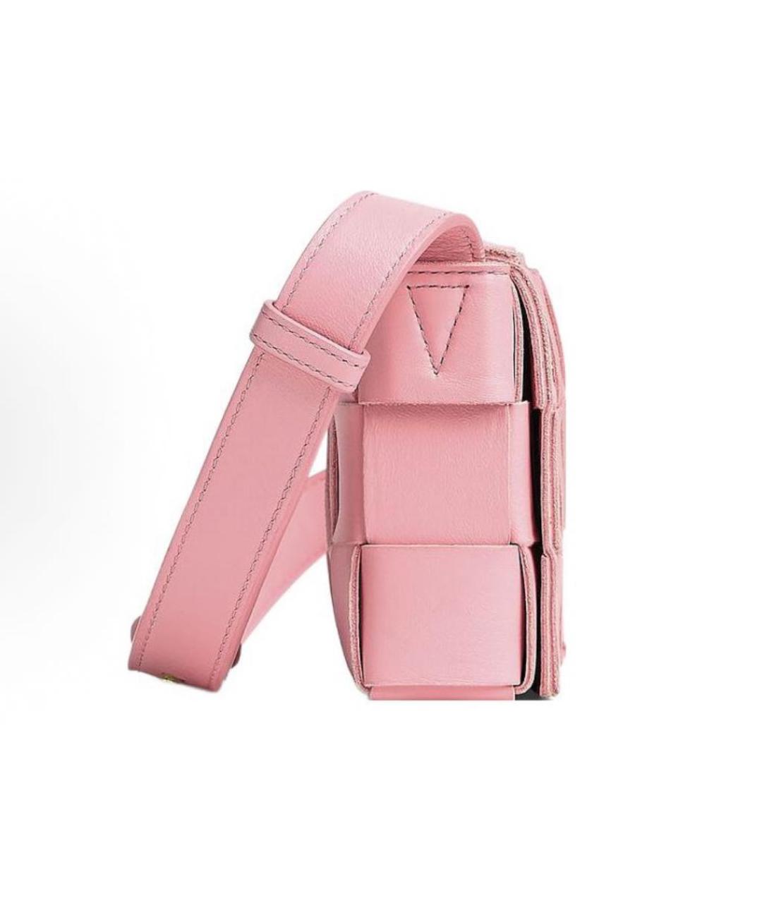 BOTTEGA VENETA Коралловая сумка через плечо, фото 2