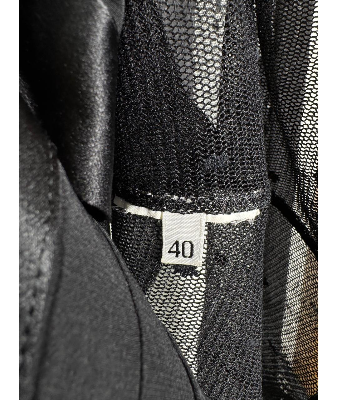 DOLCE&GABBANA Черная шелковая рубашка, фото 6
