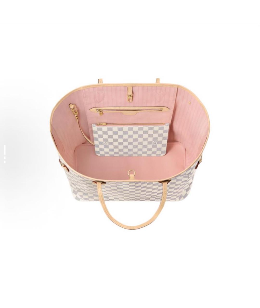 LOUIS VUITTON Бежевая сумка тоут, фото 3