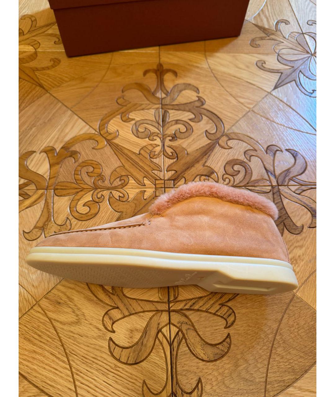 LORO PIANA Замшевые лоферы, фото 7