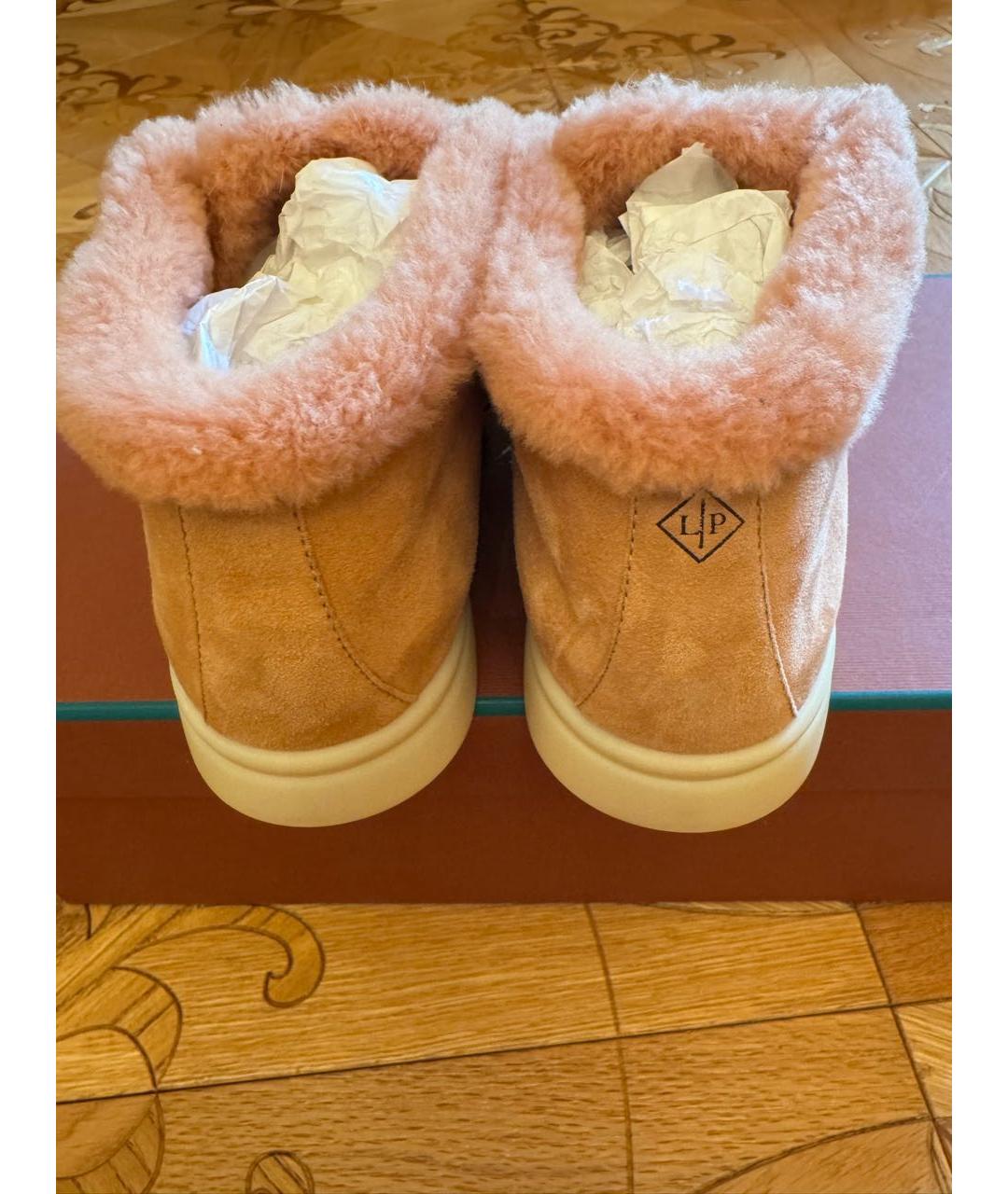 LORO PIANA Замшевые лоферы, фото 4