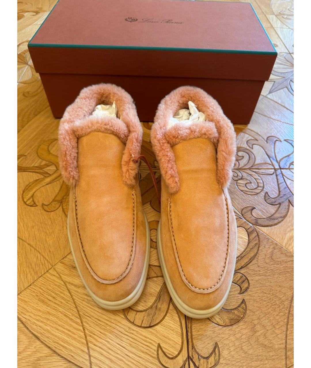 LORO PIANA Замшевые лоферы, фото 2