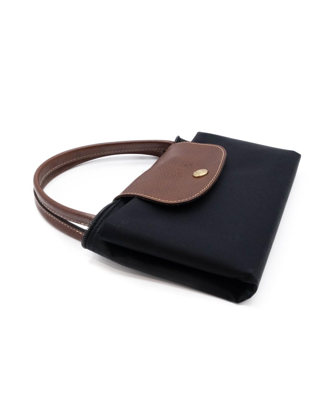 LONGCHAMP Черная сумка тоут, фото 3