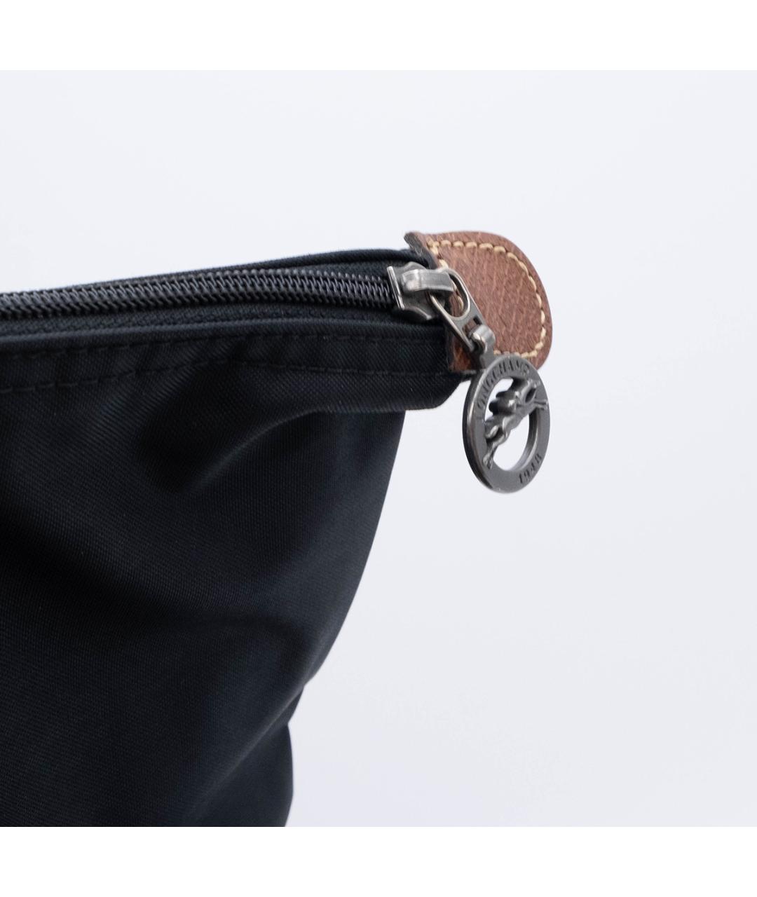 LONGCHAMP Черная сумка тоут, фото 6