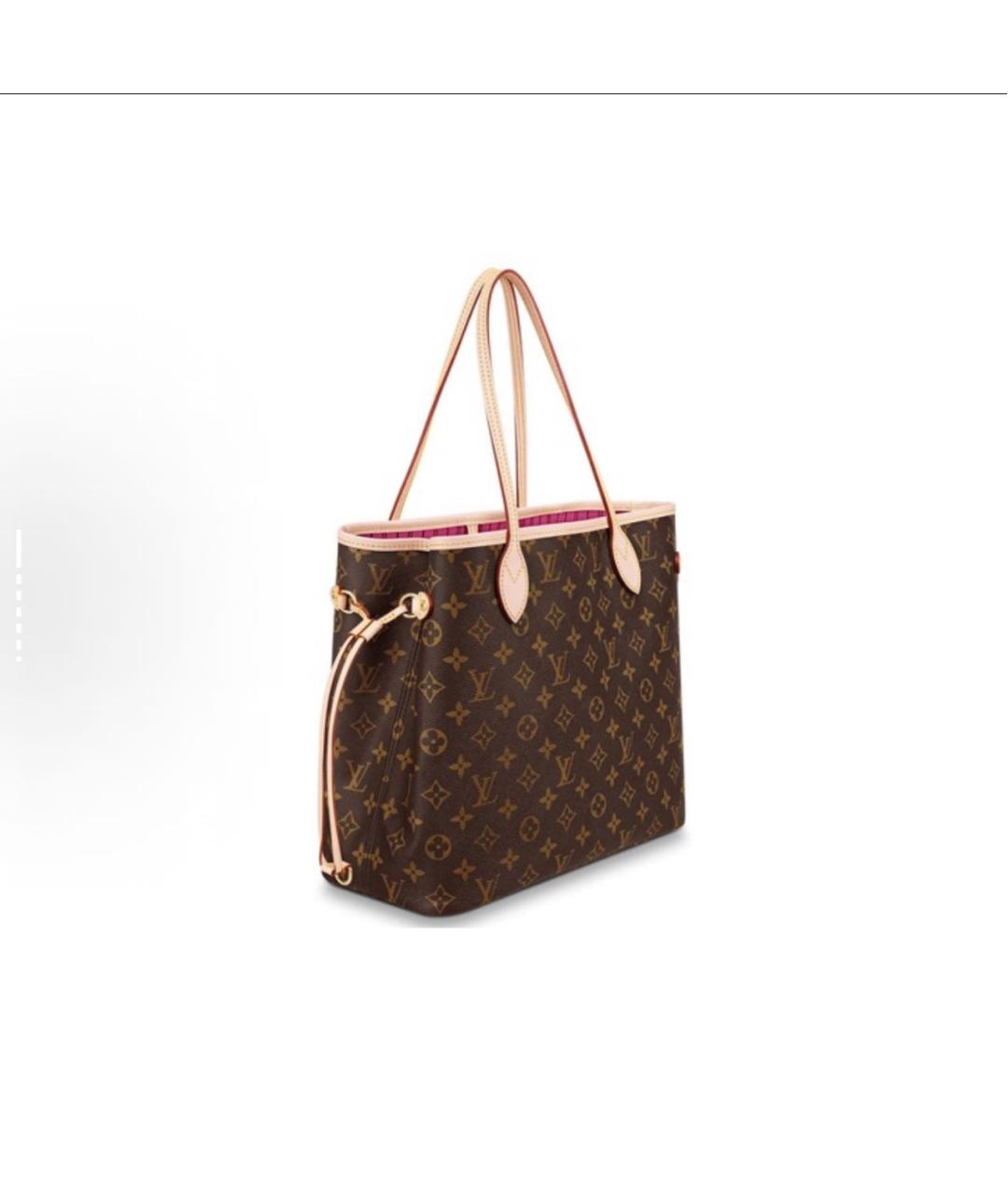 LOUIS VUITTON Коричневая сумка тоут, фото 3