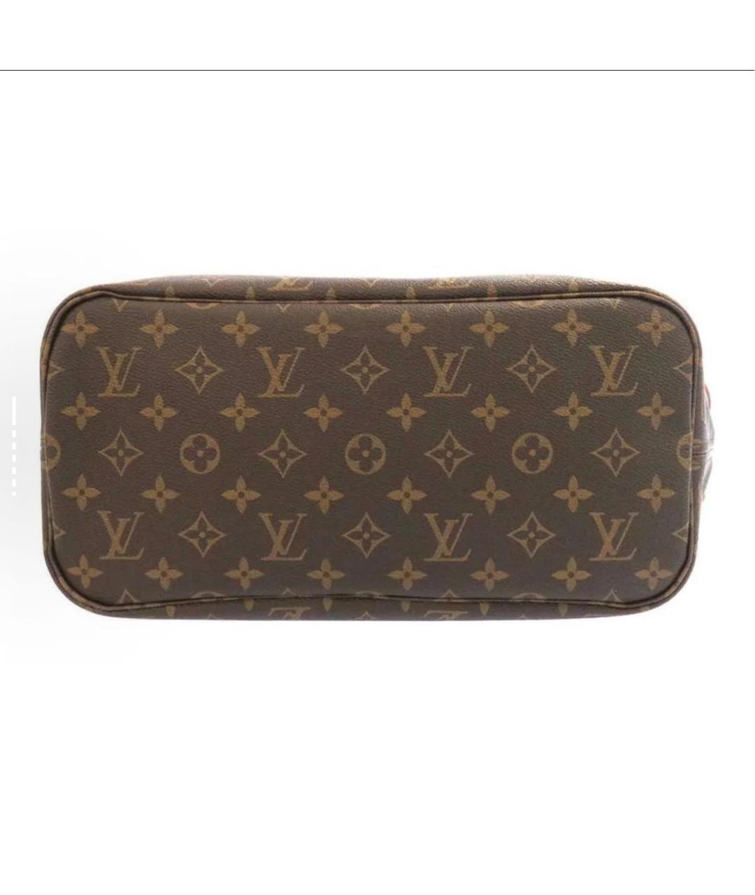 LOUIS VUITTON Коричневая сумка тоут, фото 4