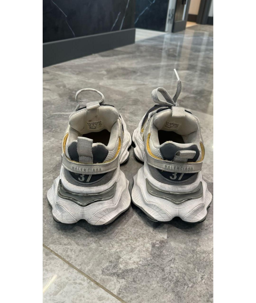 BALENCIAGA Серые кроссовки, фото 4