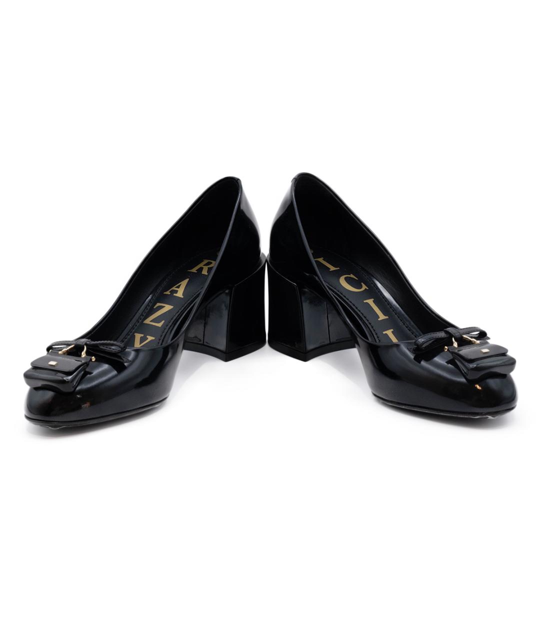 DOLCE&GABBANA Черные кожаные туфли, фото 4