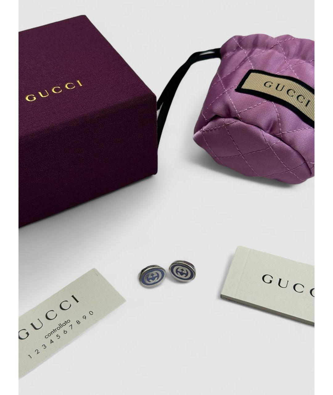 GUCCI Серебряные серебряные серьги, фото 5