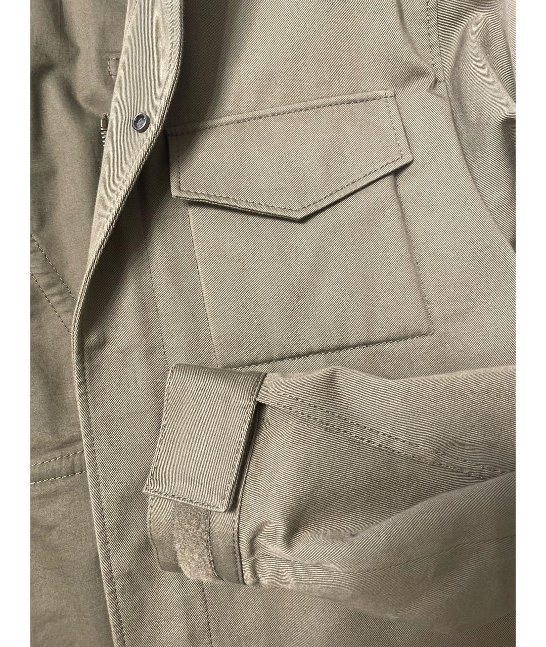 VALENTINO Хаки куртка, фото 4