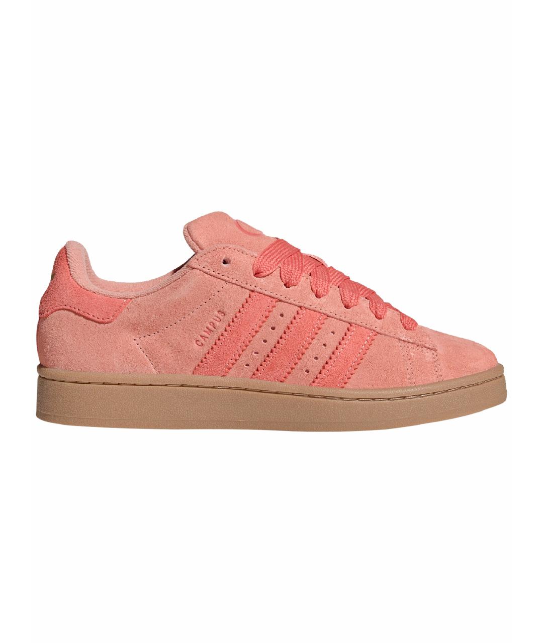 ADIDAS Коралловые замшевые кеды, фото 1