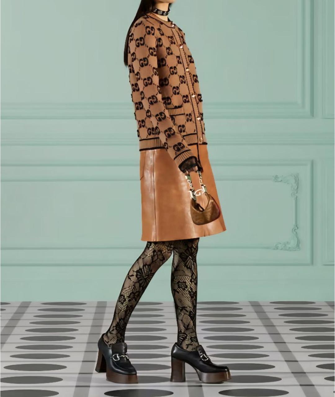 GUCCI Бежевый кардиган, фото 3