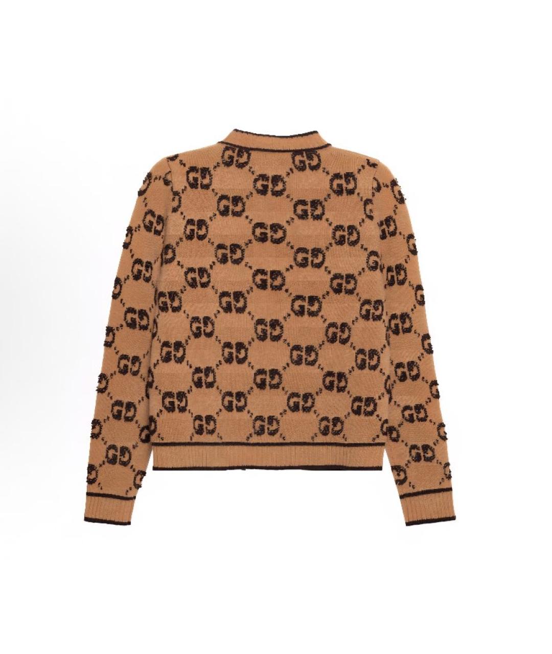 GUCCI Бежевый кардиган, фото 2