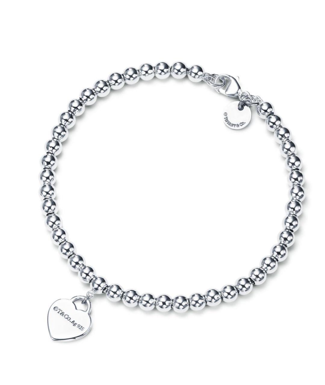 TIFFANY&CO Серебрянный серебряный браслет, фото 3