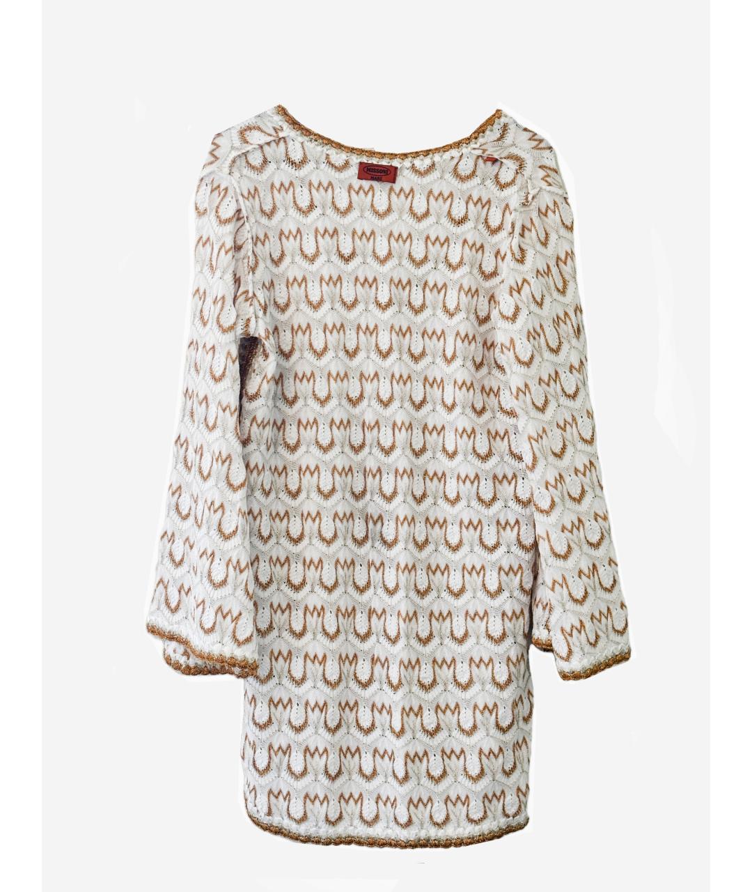 MISSONI Белая хлопковая туника, фото 3