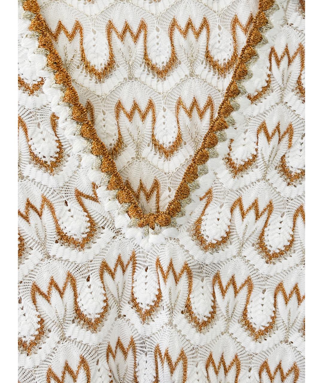 MISSONI Белая хлопковая туника, фото 4