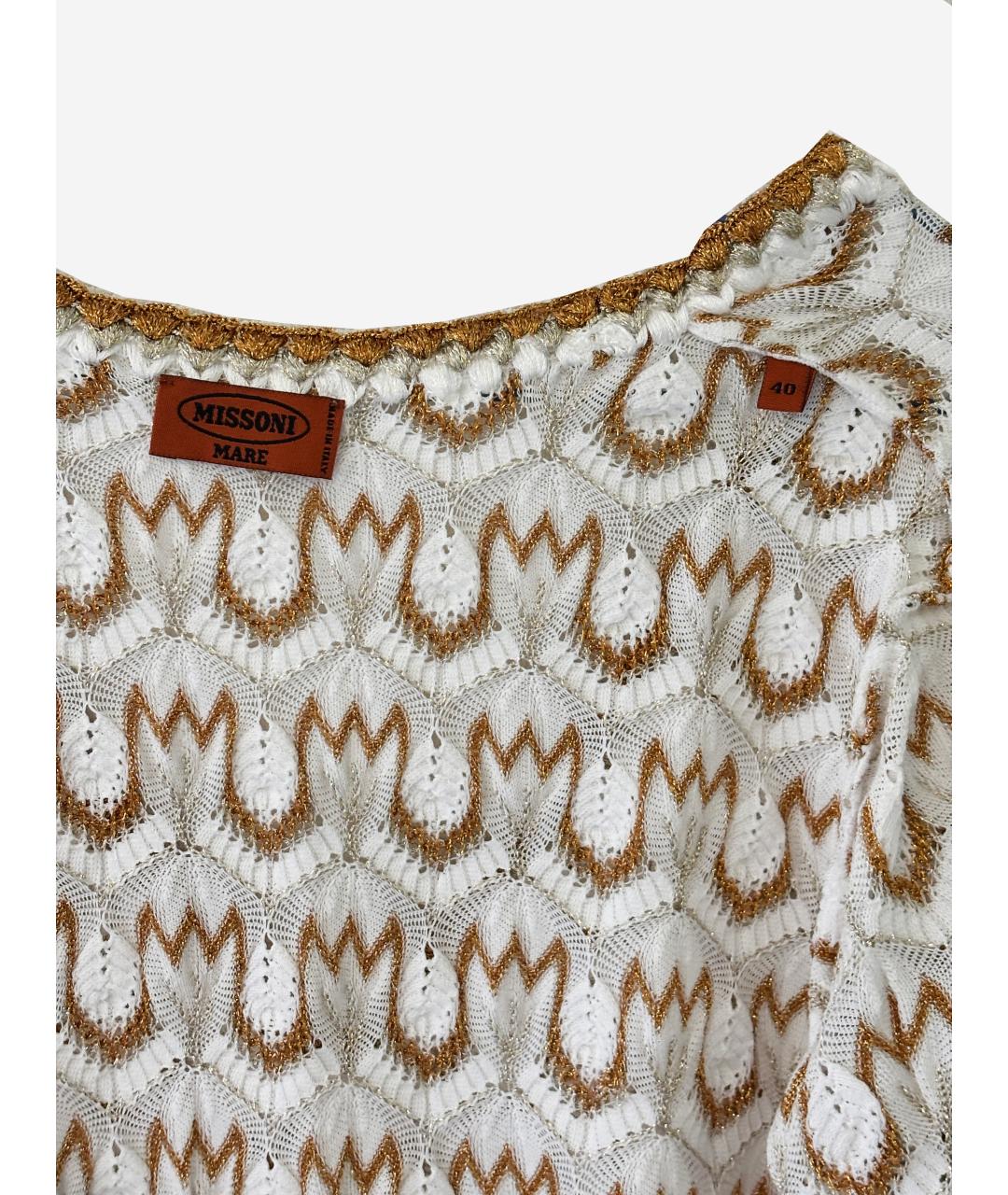 MISSONI Белая хлопковая туника, фото 7