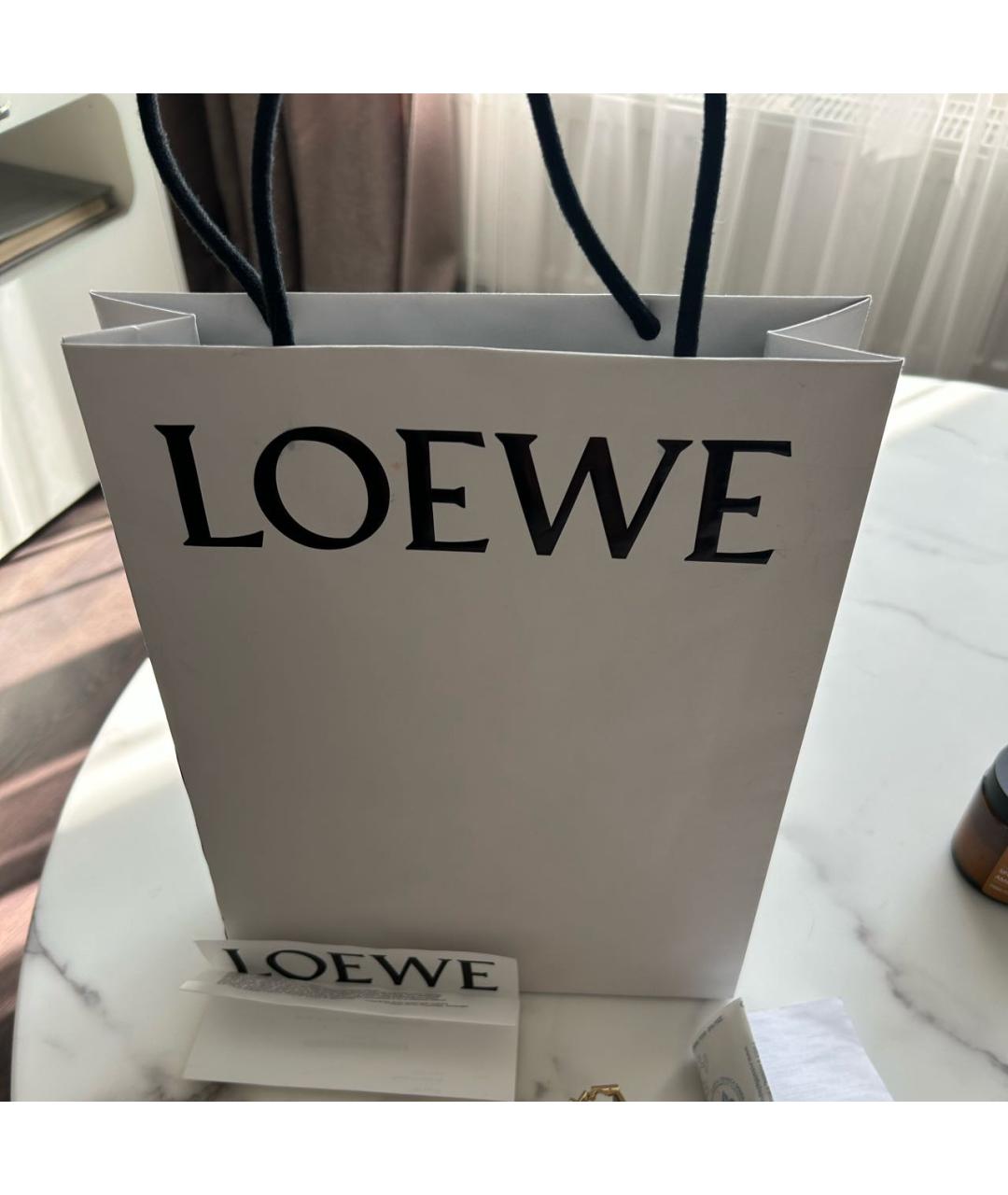 LOEWE Золотые металлические солнцезащитные очки, фото 4