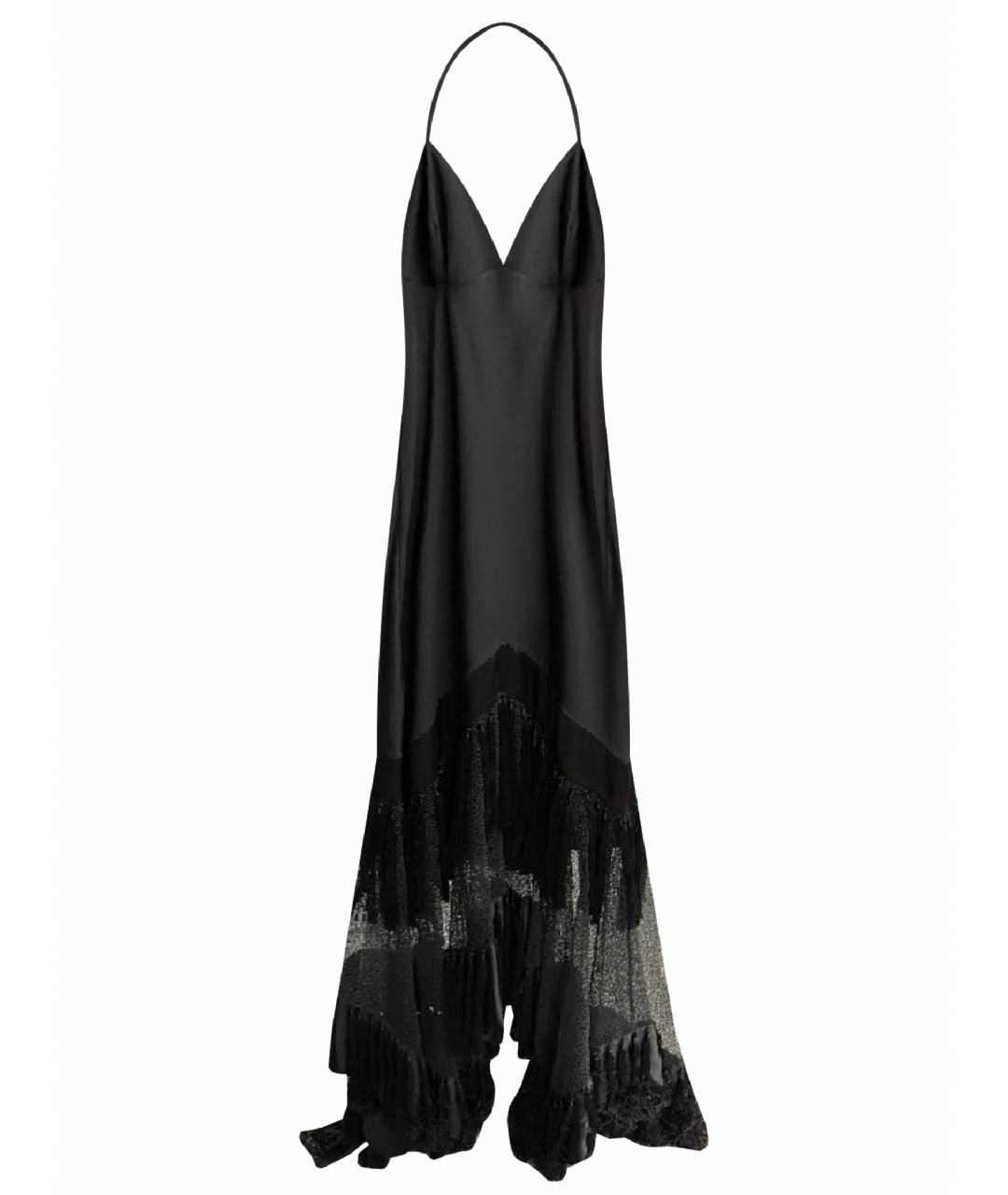 DIANE VON FURSTENBERG Черное вечернее платье, фото 1
