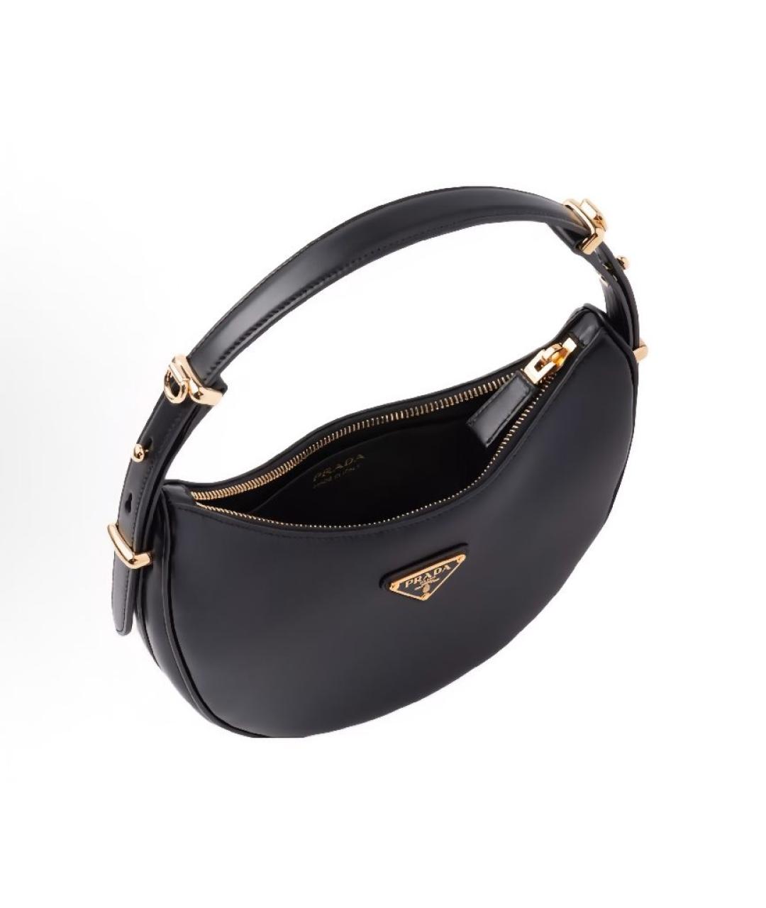PRADA Черная сумка через плечо, фото 4