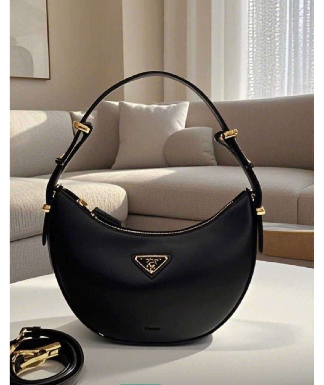 PRADA Черная сумка через плечо, фото 9