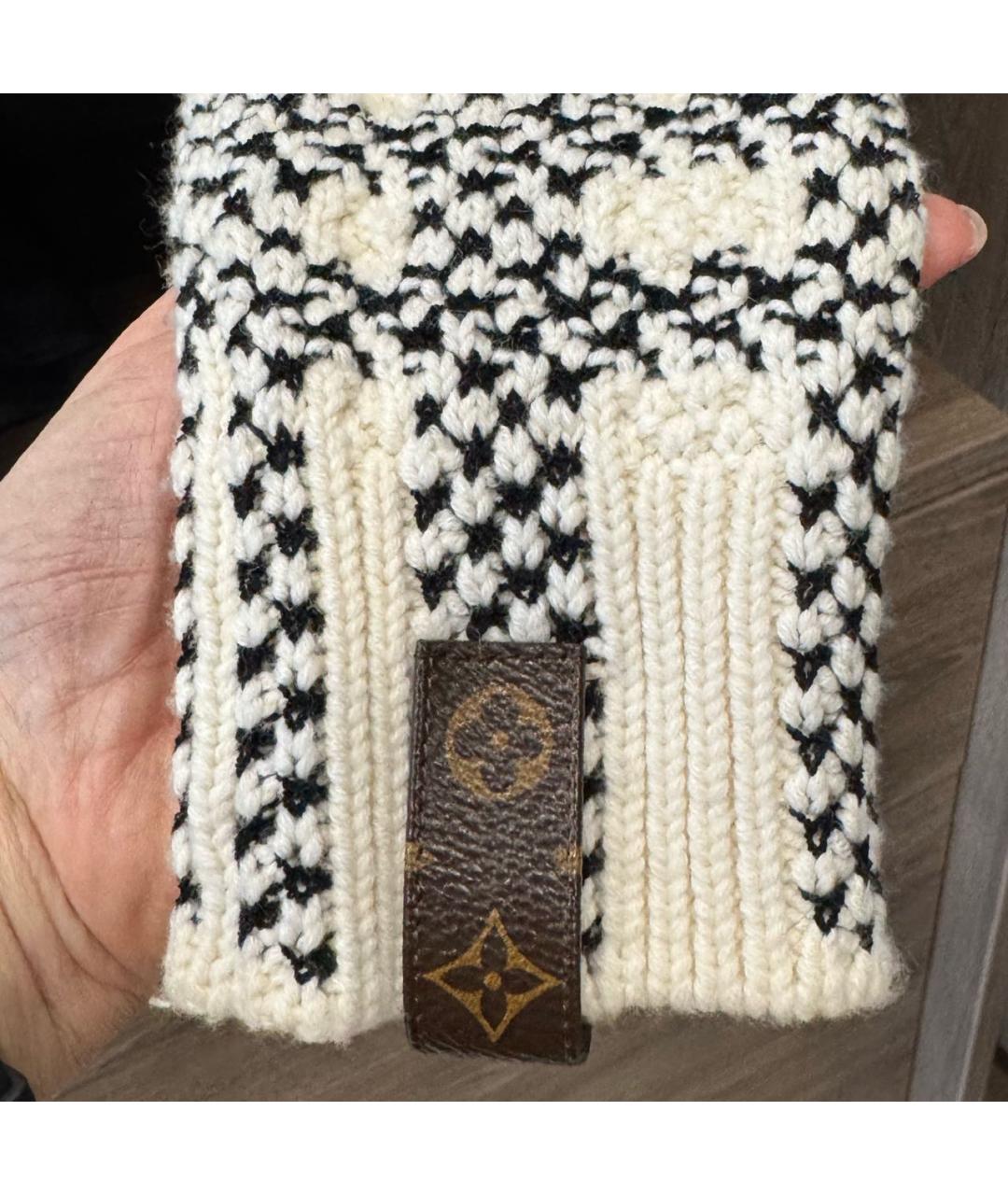 LOUIS VUITTON Бежевый вискозный костюм с юбками, фото 7