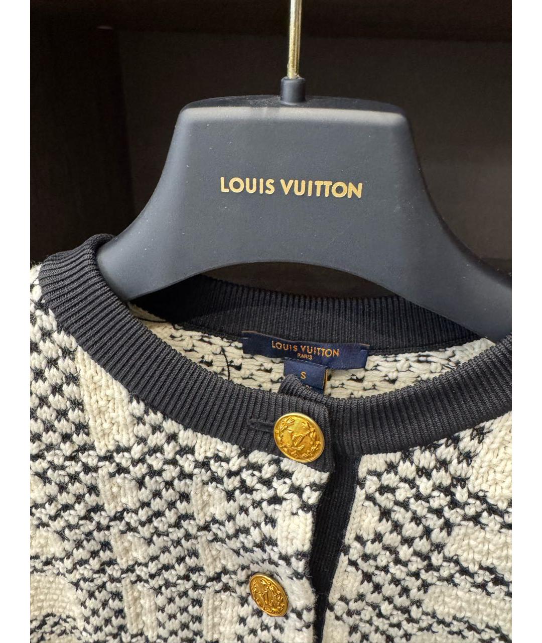 LOUIS VUITTON Бежевый вискозный костюм с юбками, фото 3