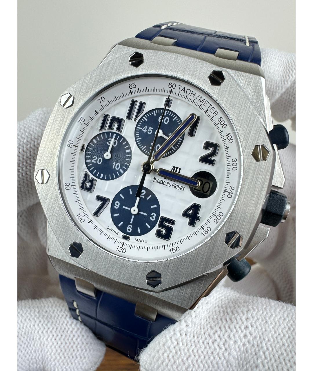 Audemars Piguet Темно-синие часы, фото 3