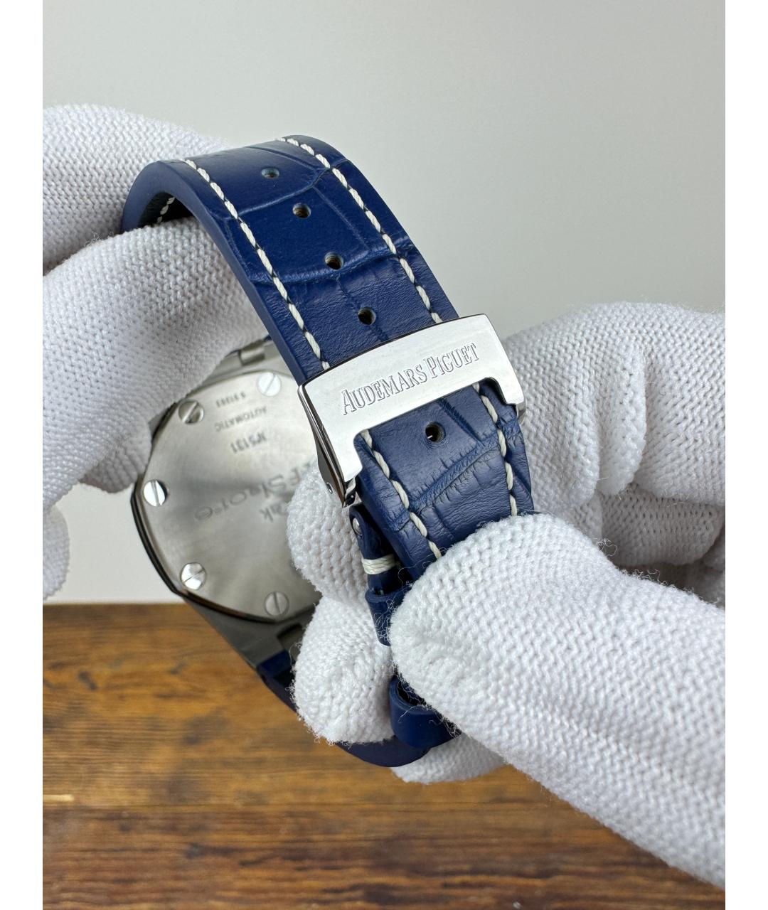 Audemars Piguet Темно-синие часы, фото 9