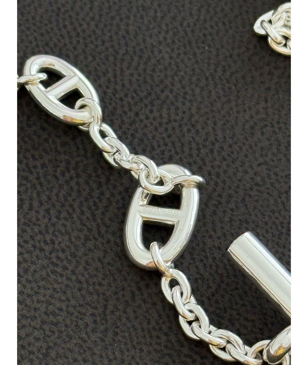HERMES Серебряная серебряная цепочка, фото 4