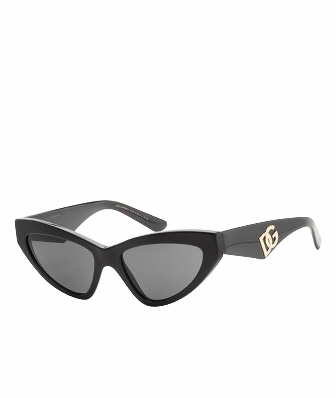 DOLCE&GABBANA Черные солнцезащитные очки, фото 9