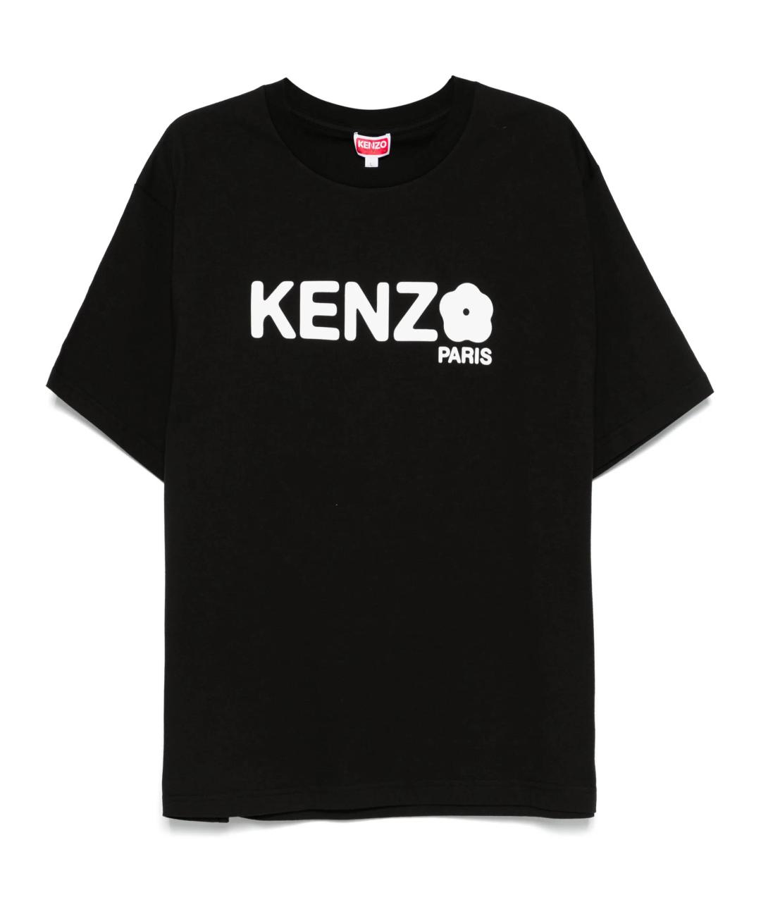 KENZO Черная футболка, фото 1
