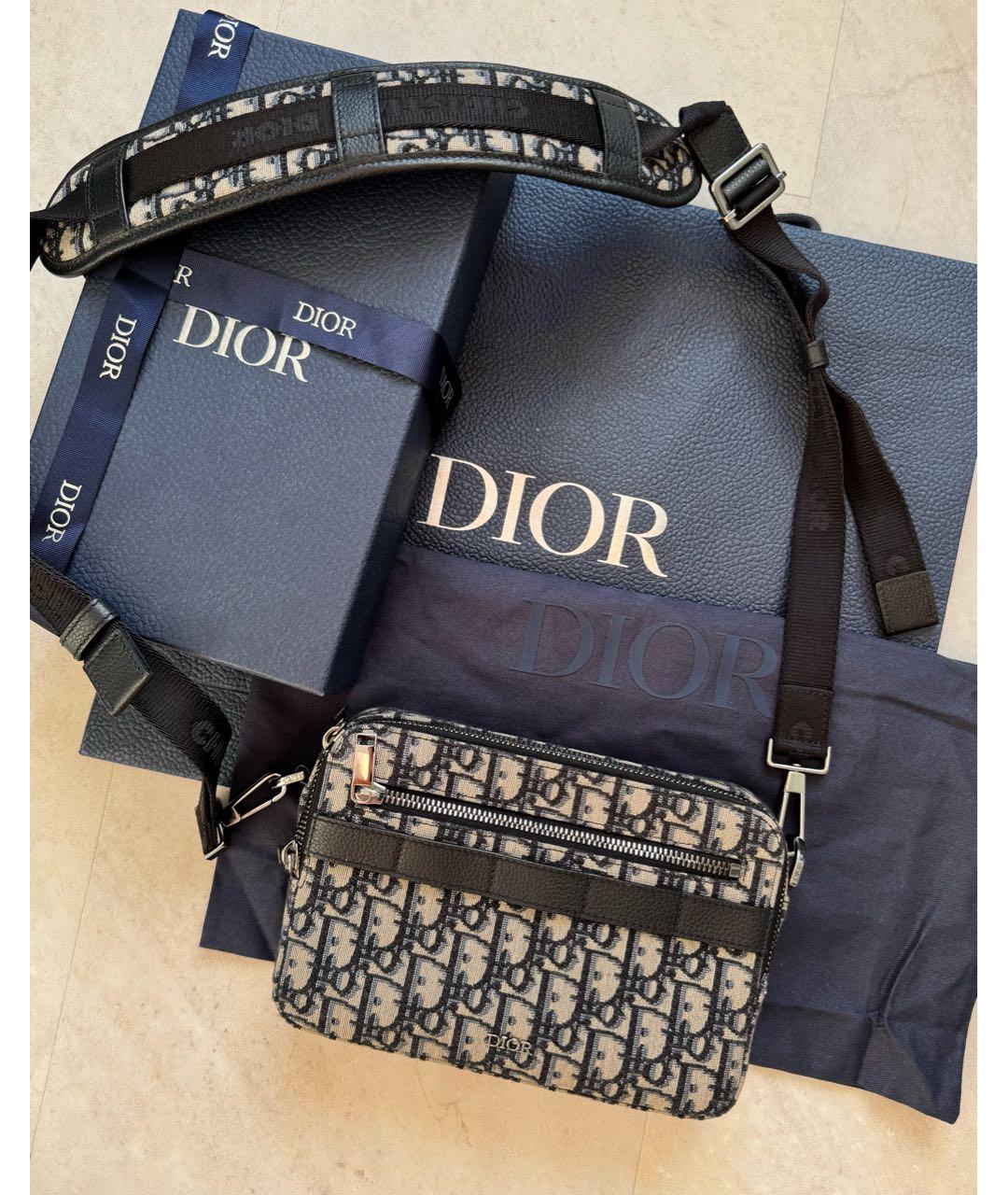 CHRISTIAN DIOR Бежевая сумка на плечо, фото 2