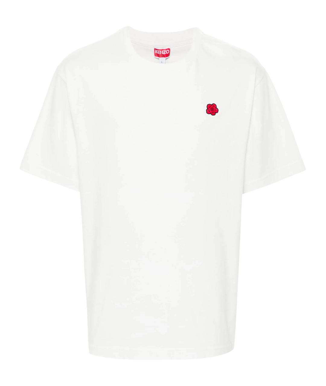 KENZO Белая футболка, фото 1