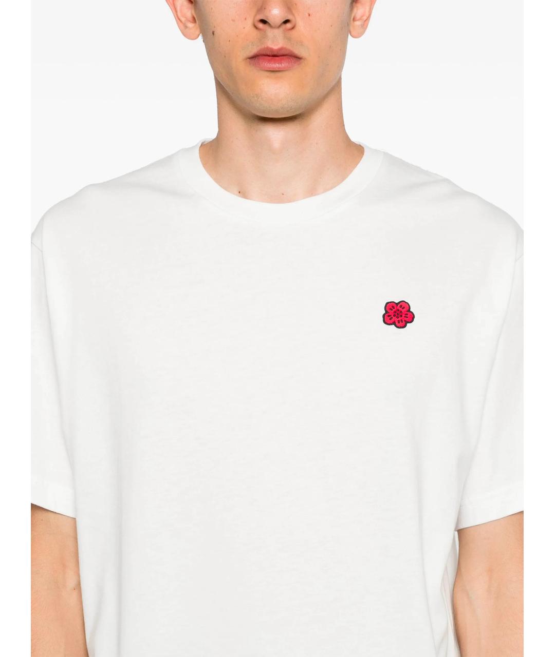 KENZO Белая футболка, фото 5
