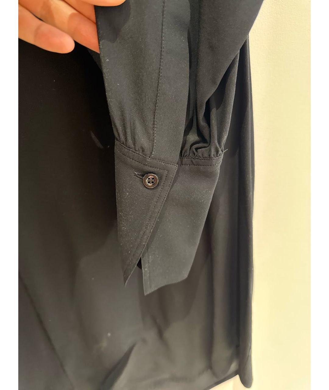 GIVENCHY Черное шелковое коктейльное платье, фото 5