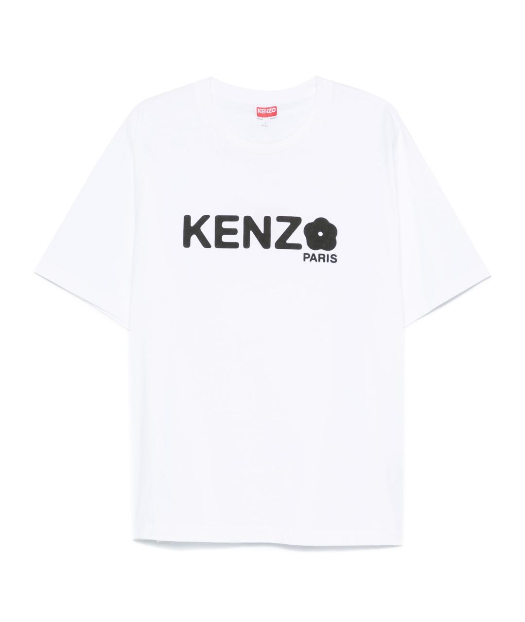 KENZO Белая футболка, фото 1