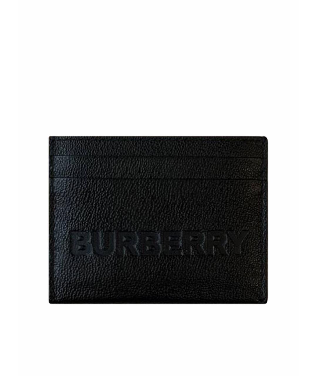 BURBERRY Черный кардхолдер, фото 1