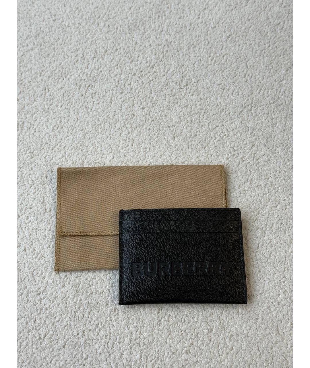 BURBERRY Черный кардхолдер, фото 3