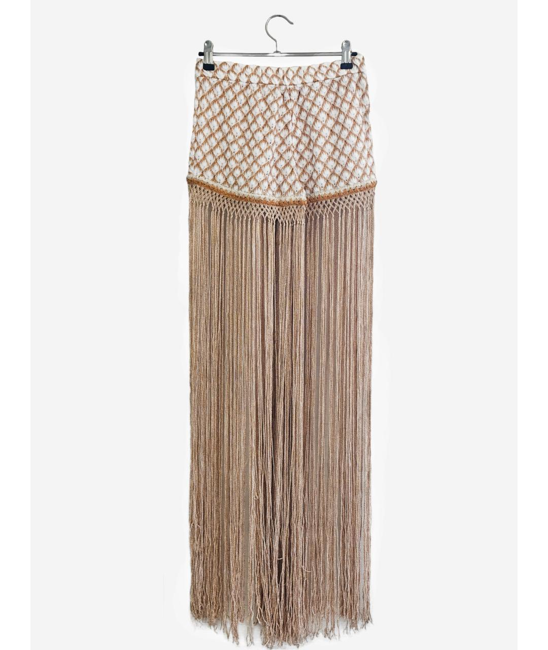 MISSONI Золотые хлопковые шорты, фото 3