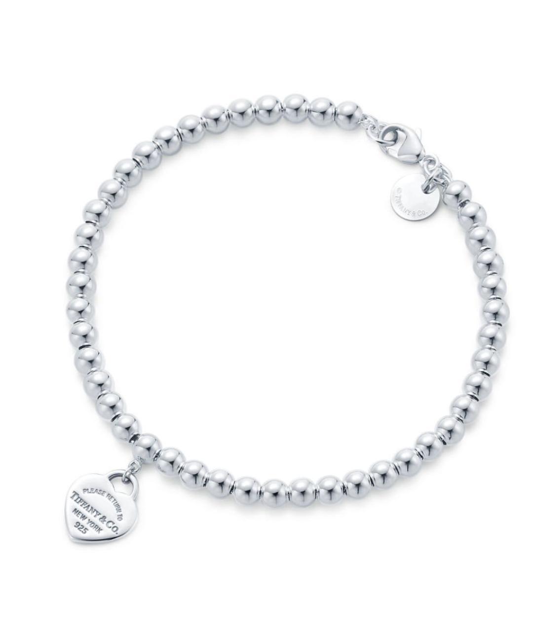 TIFFANY&CO Бирюзовый серебряный браслет, фото 2