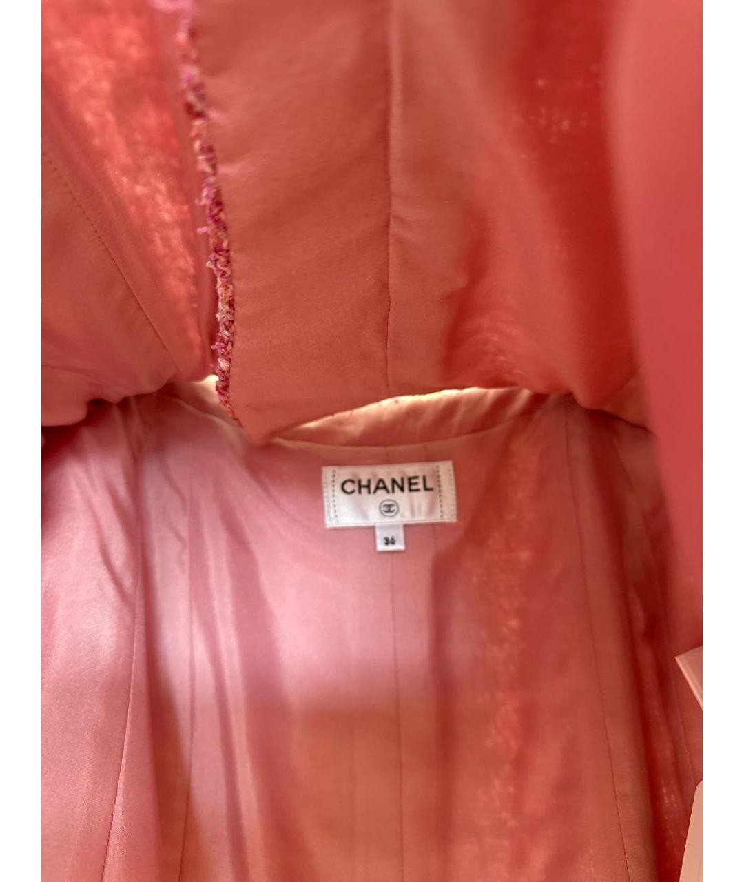 CHANEL Розовая юбка мини, фото 2