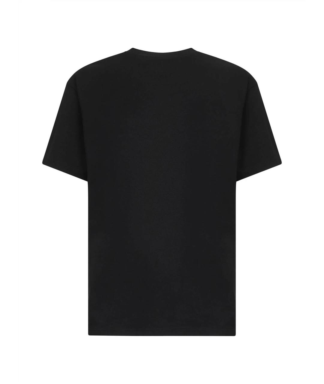 GIVENCHY Черная хлопковая футболка, фото 2