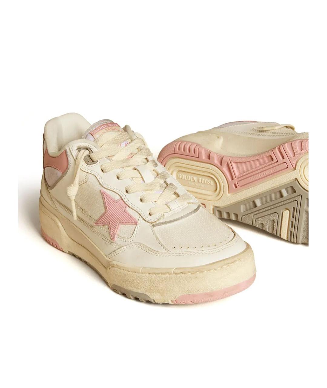 GOLDEN GOOSE DELUXE BRAND Мульти кожаные кеды, фото 4